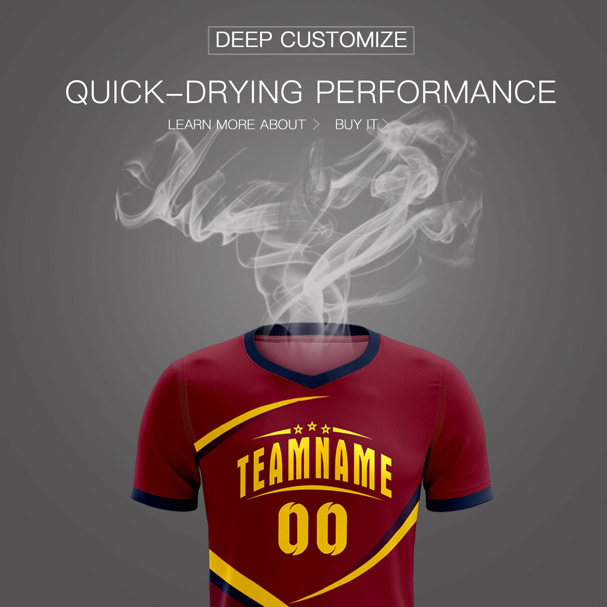 Custom Crimson Navy Color Block Training Uniform For Men Soccer Sets Jersey