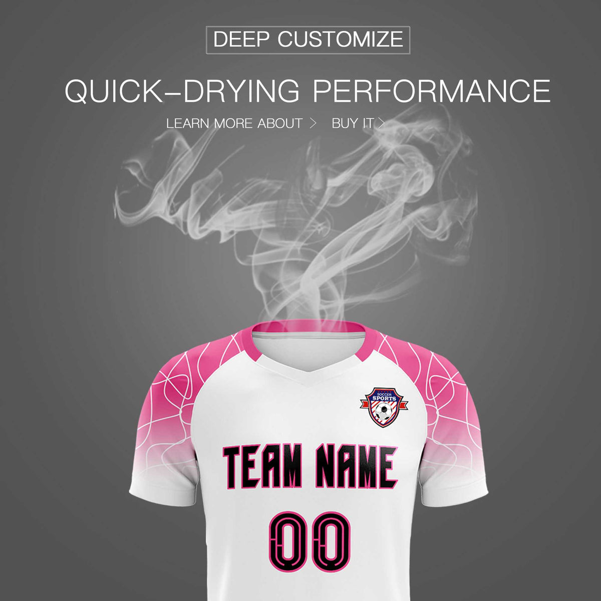 Custom White Classic Soccer Training Sets Jersey For Adults/Kids