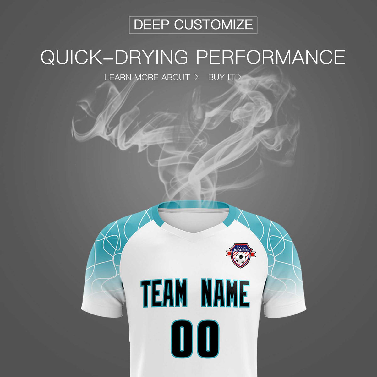 Custom White Classic Soccer Training Sets Jersey For Adults/Kids