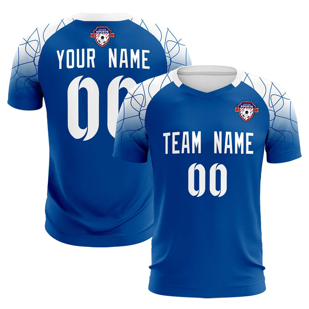 Custom Navy Classic Soccer Training Sets Jersey For Adults/Kids