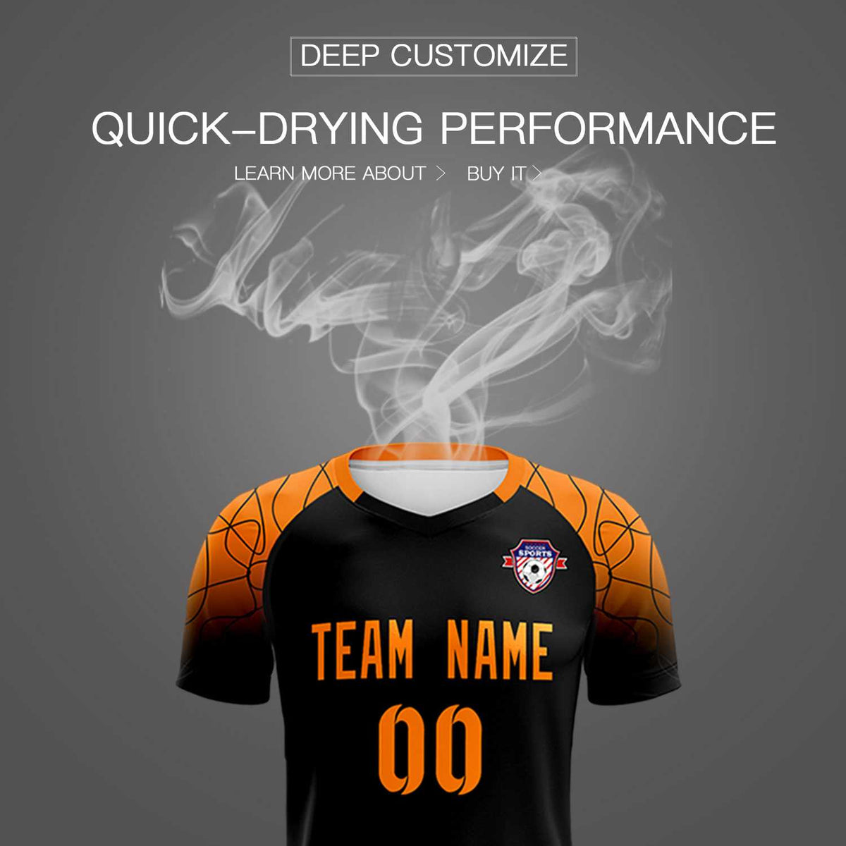 Custom Black Classic Soccer Training Sets Jersey For Adults/Kids