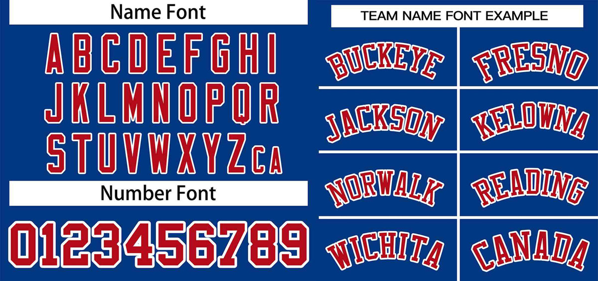 Custom Royal Red-White Classic Style Authentic Two-Button Baseball Jersey