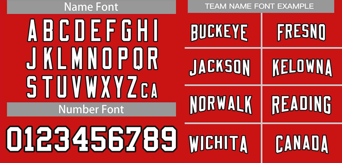 Custom Red White-Black Classic Style Authentic Football Jersey