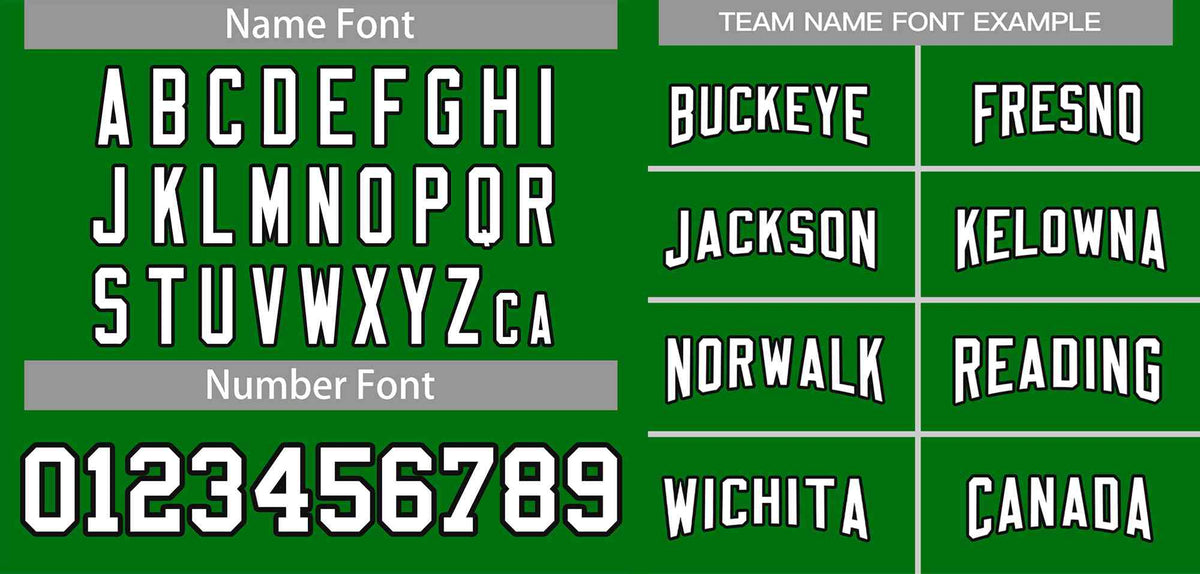 Custom Kelly Green White-Black Classic Style Authentic Football Jersey