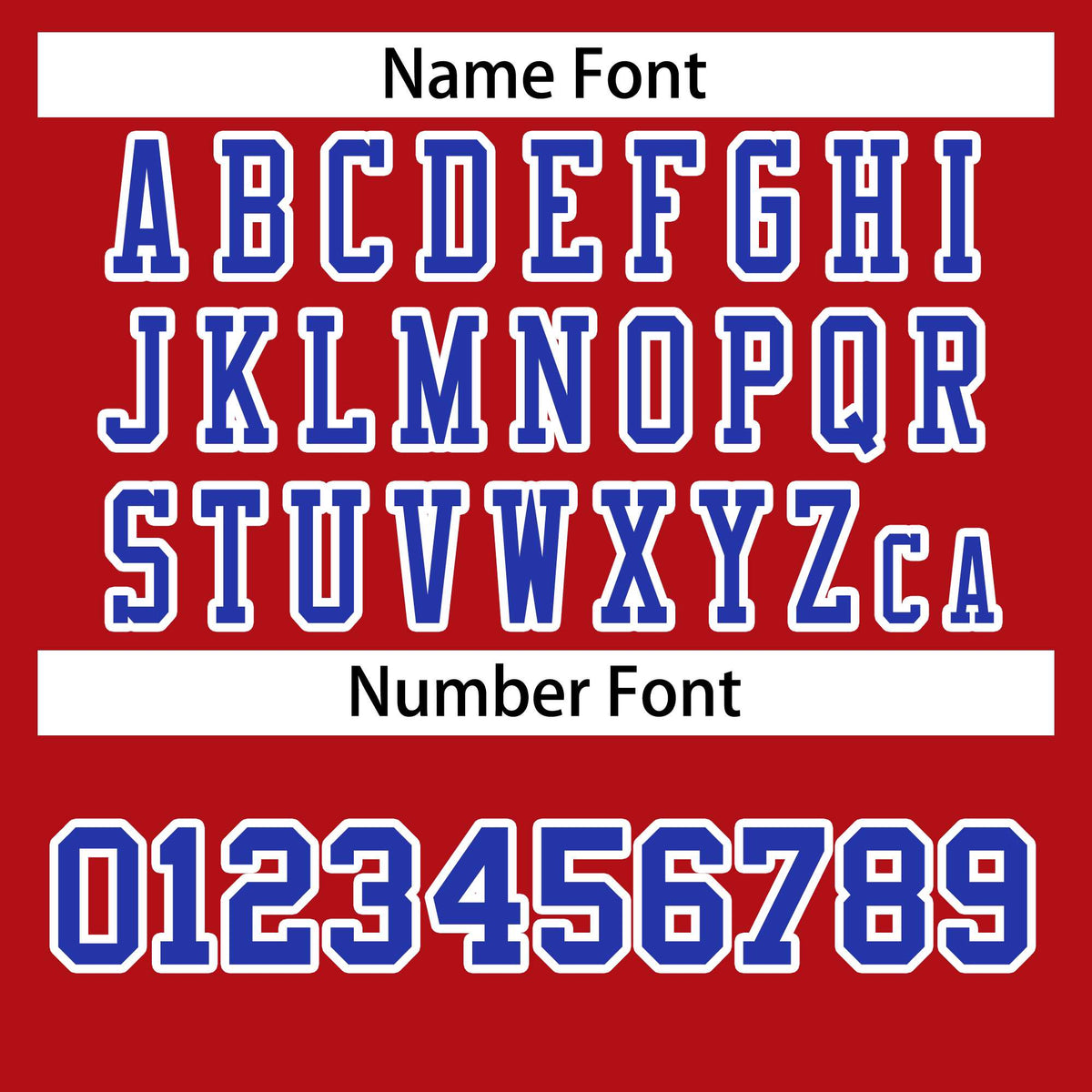 Custom Red Royal-White Classic Style Authentic Football Jersey