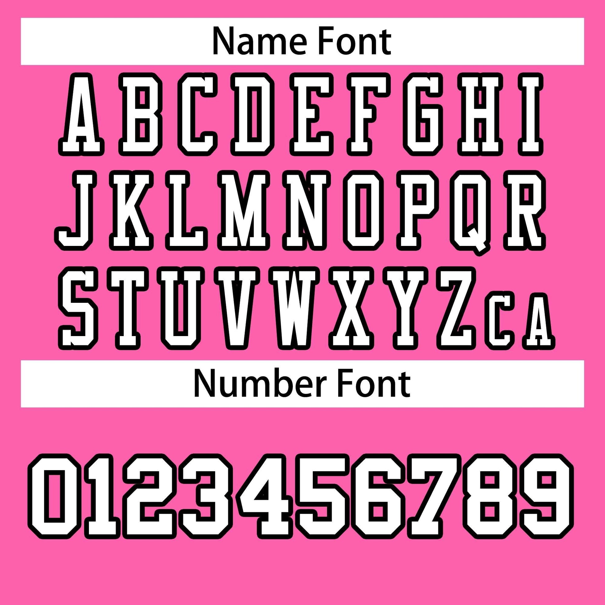 Custom Rose Pink White-Black Classic Style Authentic Football Jersey