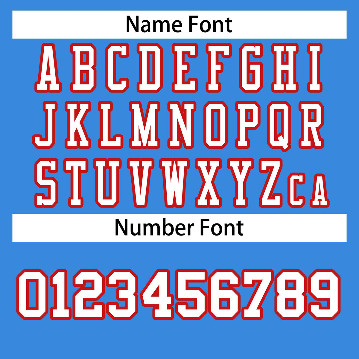 Custom Powder Blue White-Red Classic Style Authentic Football Jersey