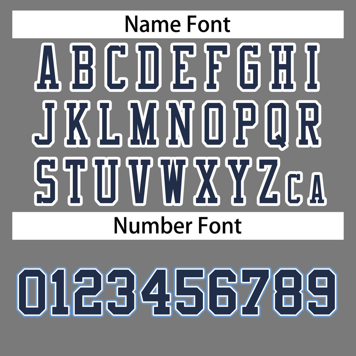 Custom Gray Navy-White Classic Style Authentic Football Jersey