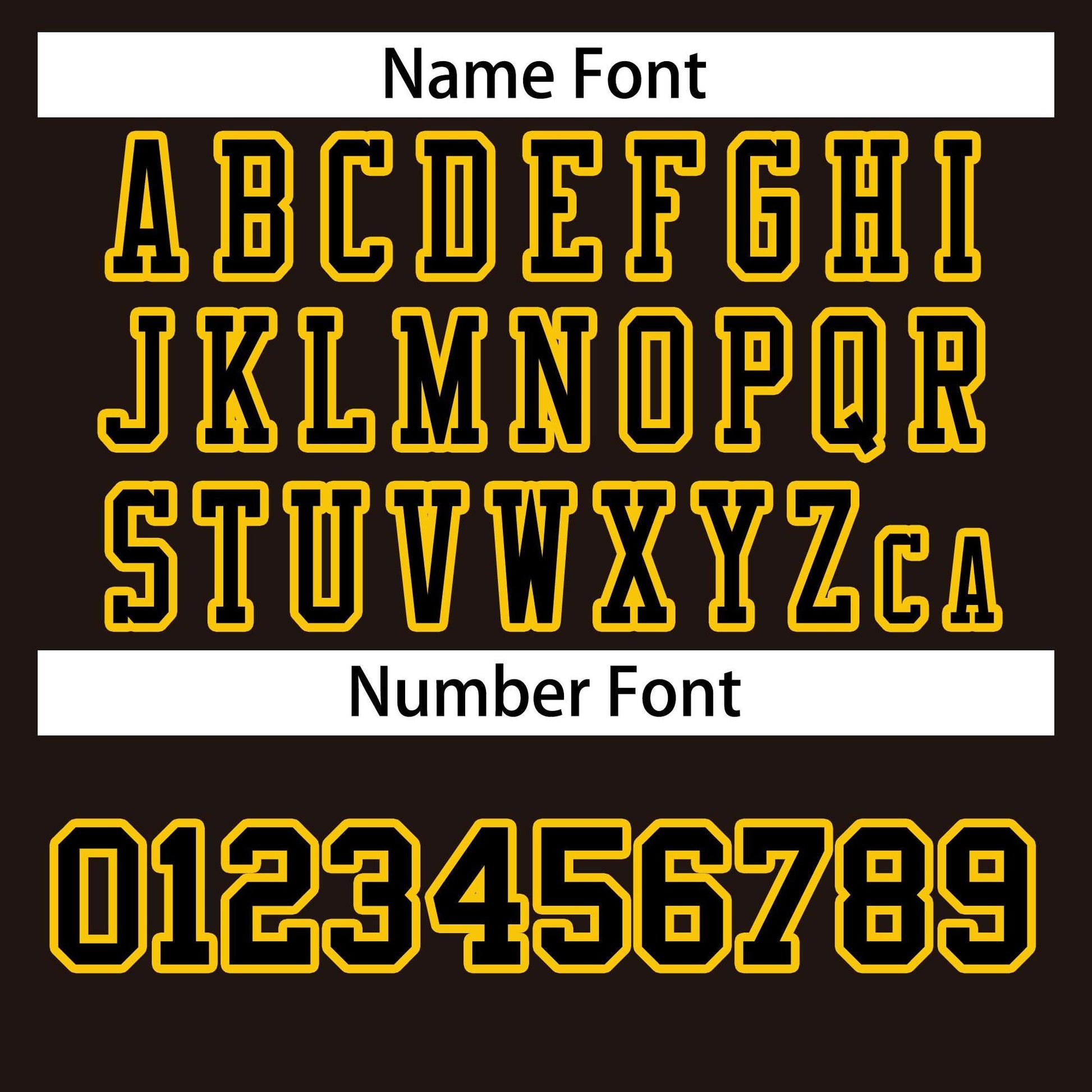 Custom Brown Black-Gold Classic Style Authentic Football Jersey