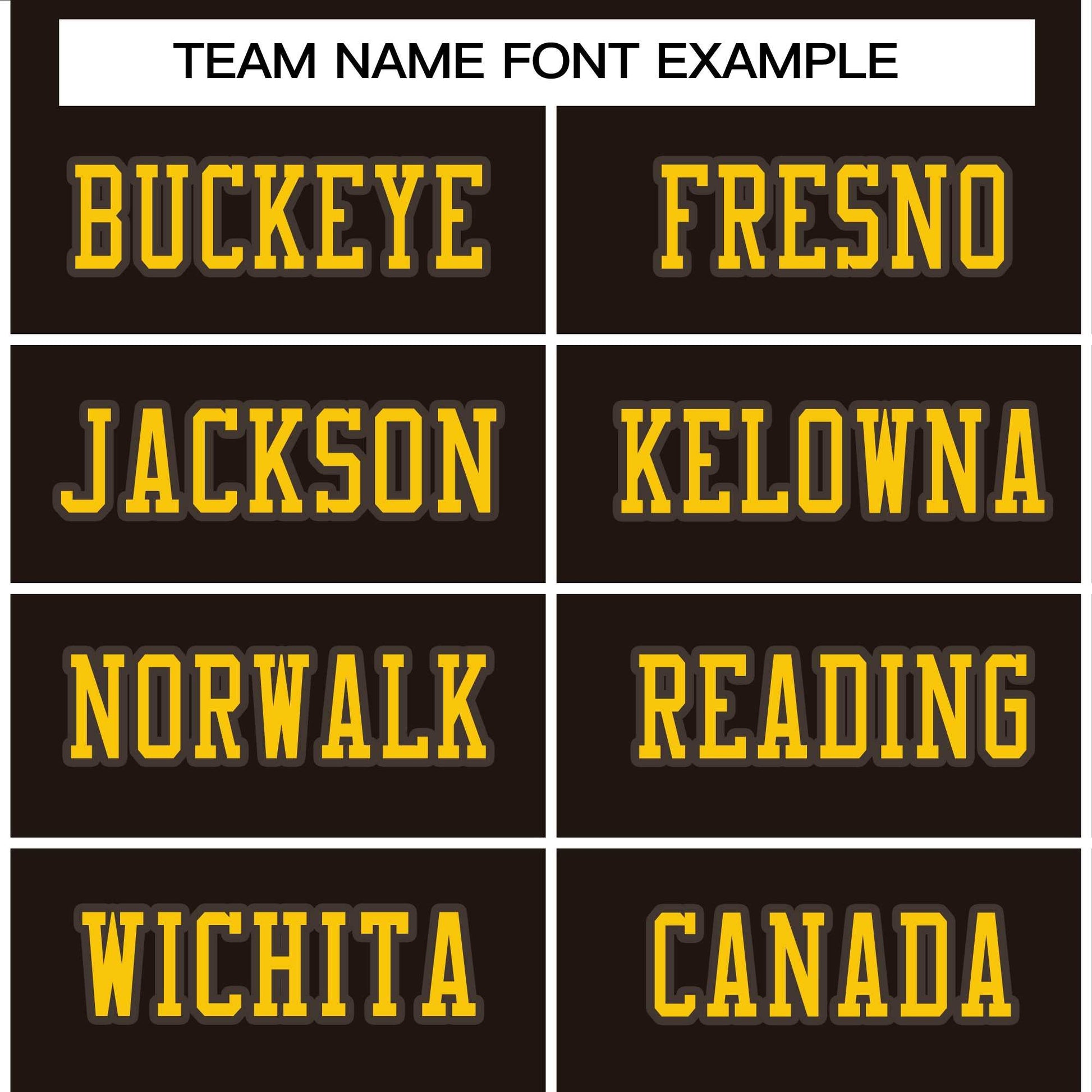 Custom Brown Gold-Brown Classic Style Authentic Football Jersey