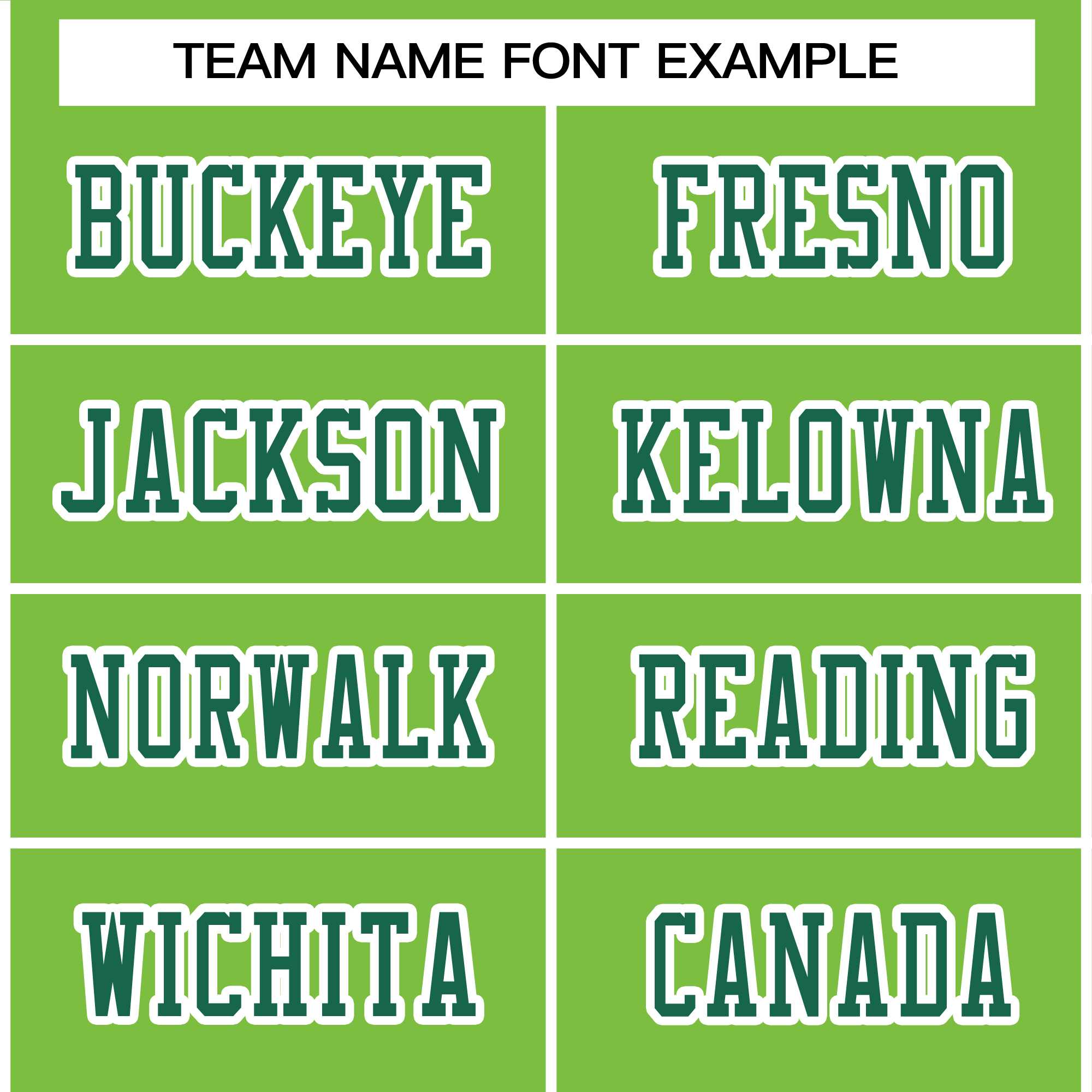 Custom Neon Green Kelly Green-White Classic Style Authentic Football Jersey