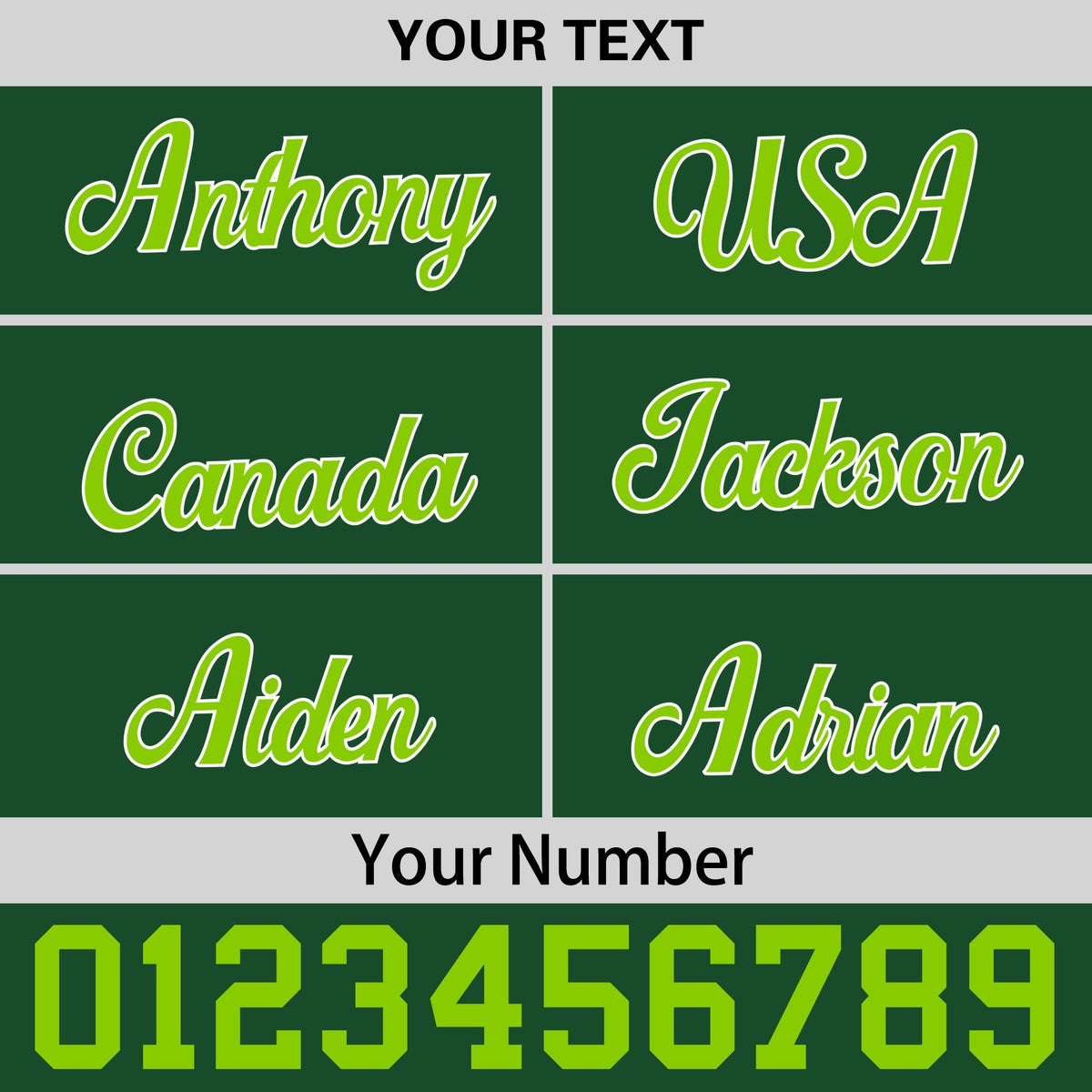 Custom Green 3D Puff Embroidery Flat Embroidery Casual Sport Baseball Cap