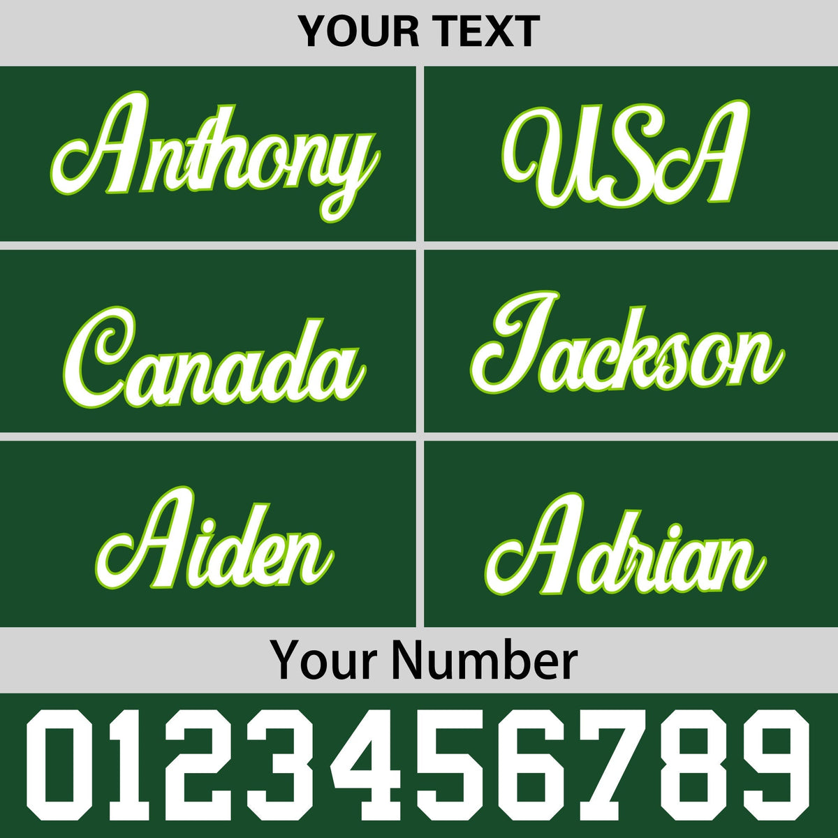 Custom Green 3D Puff Embroidery Flat Embroidery Casual Sport Baseball Cap