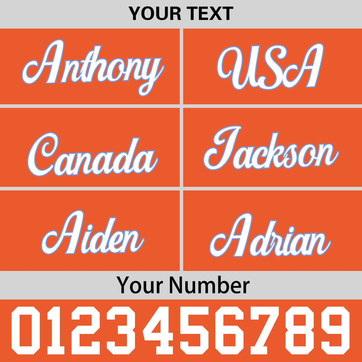 Custom Orange 3D Puff Embroidery Flat Embroidery Casual Sport Baseball Cap