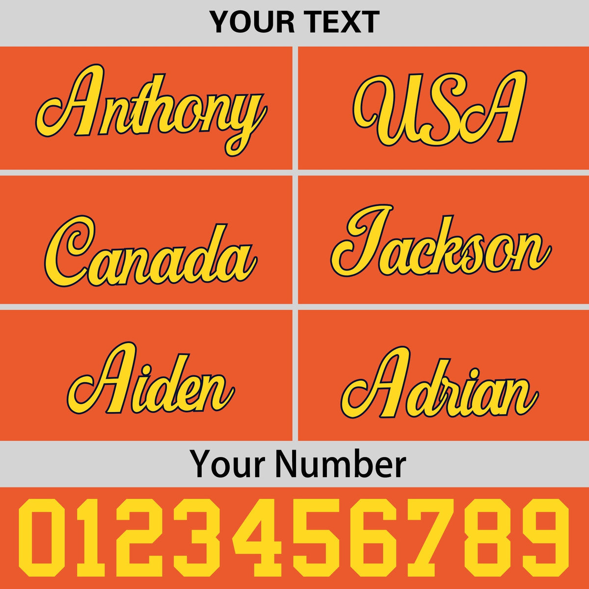 Custom Orange 3D Puff Embroidery Flat Embroidery Casual Sport Baseball Cap