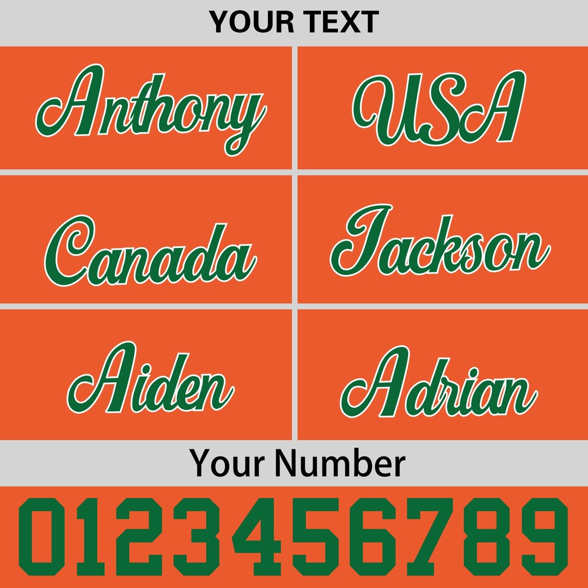 Custom Orange 3D Puff Embroidery Flat Embroidery Casual Sport Baseball Cap