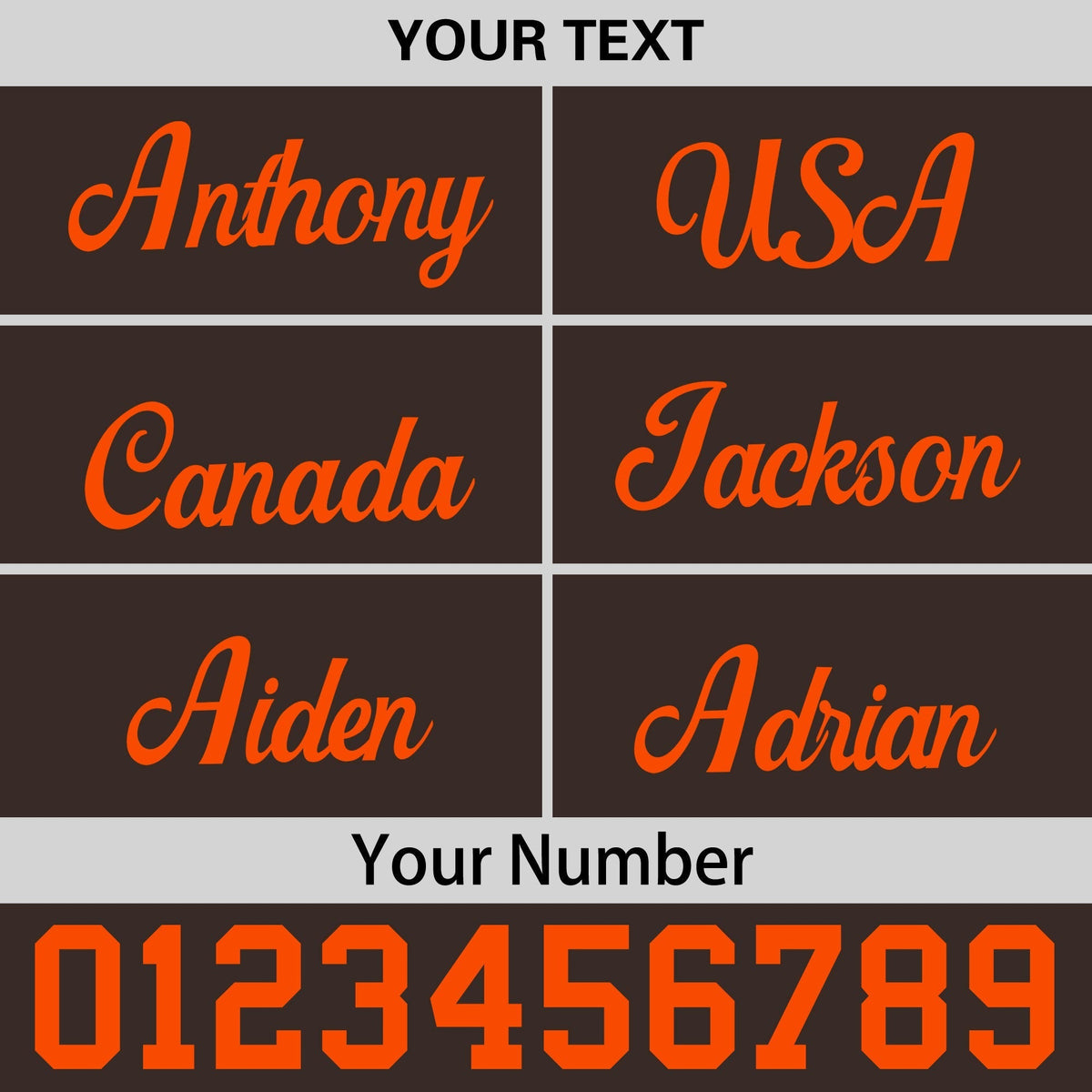 Custom Brown 3D Puff Embroidery Flat Embroidery Casual Sport Baseball Cap