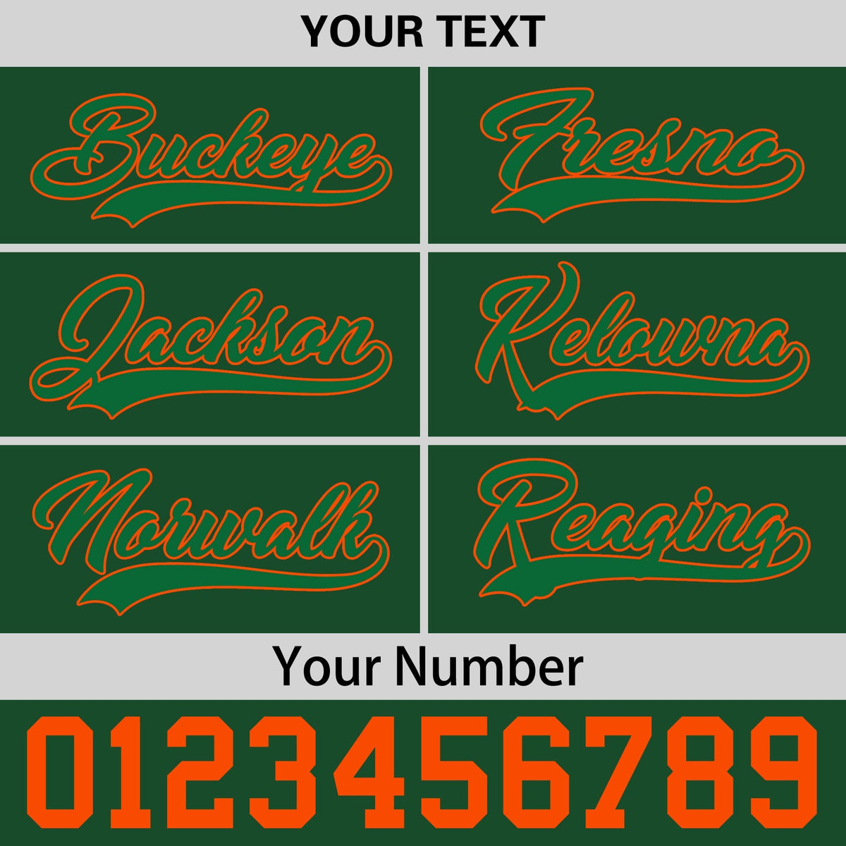 Custom Green 3D Puff Embroidery Flat Embroidery Casual Sport Baseball Cap