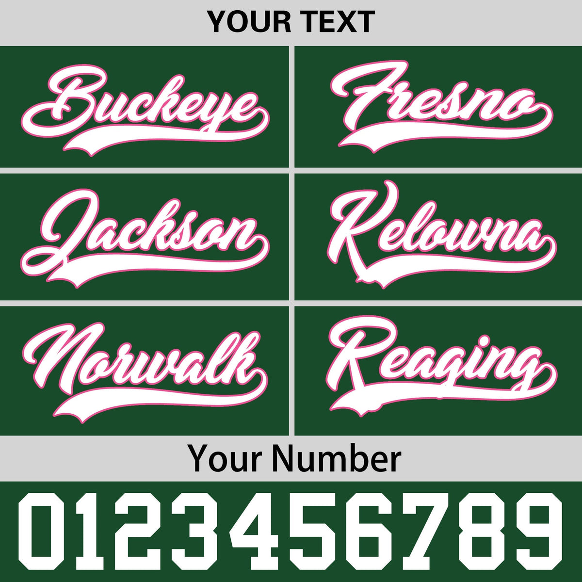 Custom Green 3D Puff Embroidery Flat Embroidery Casual Sport Baseball Cap