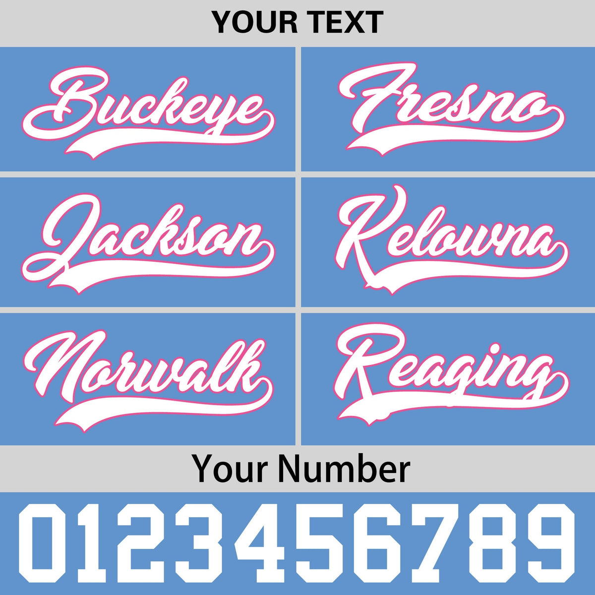 Custom Powder Blue 3D Puff Embroidery Flat Embroidery Casual Sport Baseball Cap