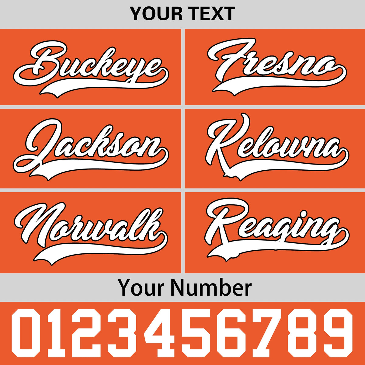 Custom Orange 3D Puff Embroidery Flat Embroidery Casual Sport Baseball Cap