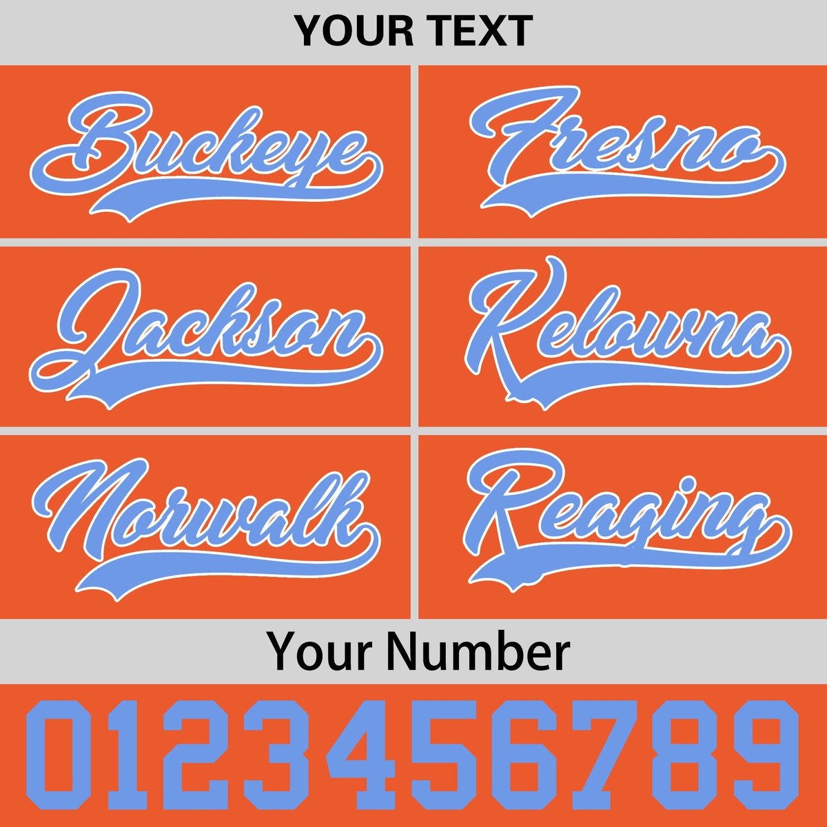 Custom Orange 3D Puff Embroidery Flat Embroidery Casual Sport Baseball Cap