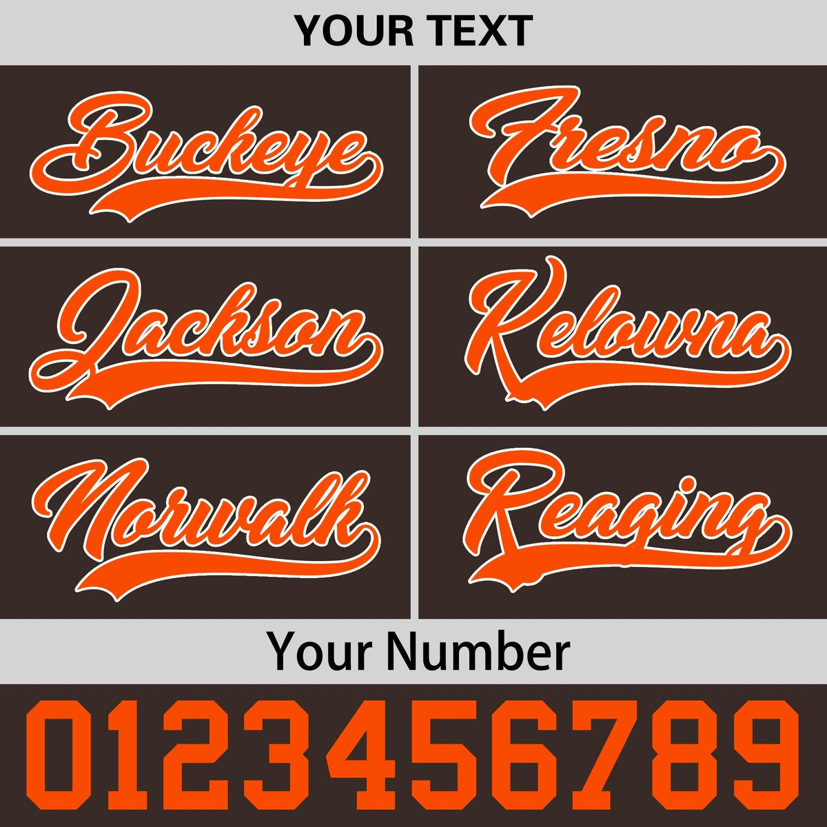 Custom Brown 3D Puff Embroidery Flat Embroidery Casual Sport Baseball Cap