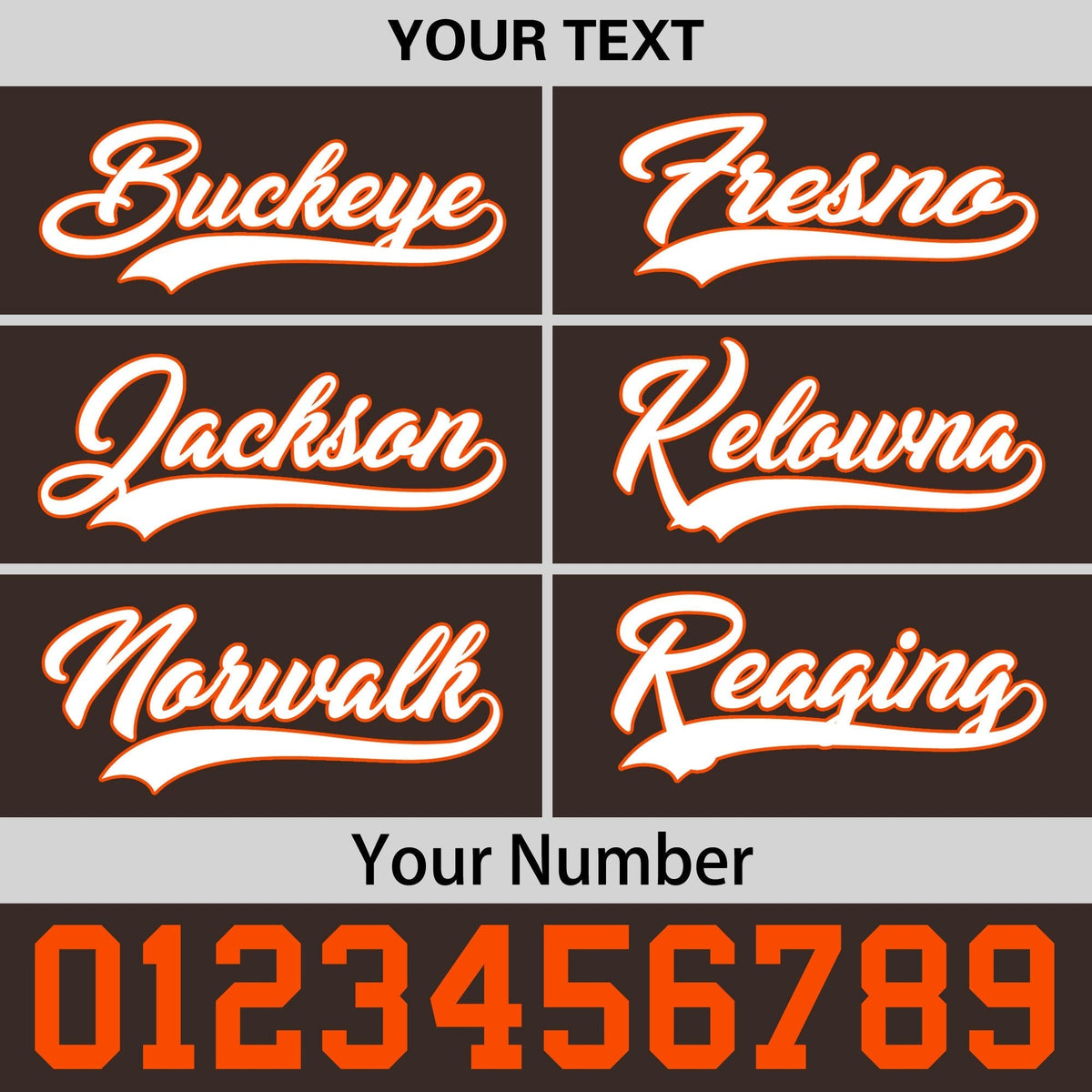 Custom Brown 3D Puff Embroidery Flat Embroidery Casual Sport Baseball Cap