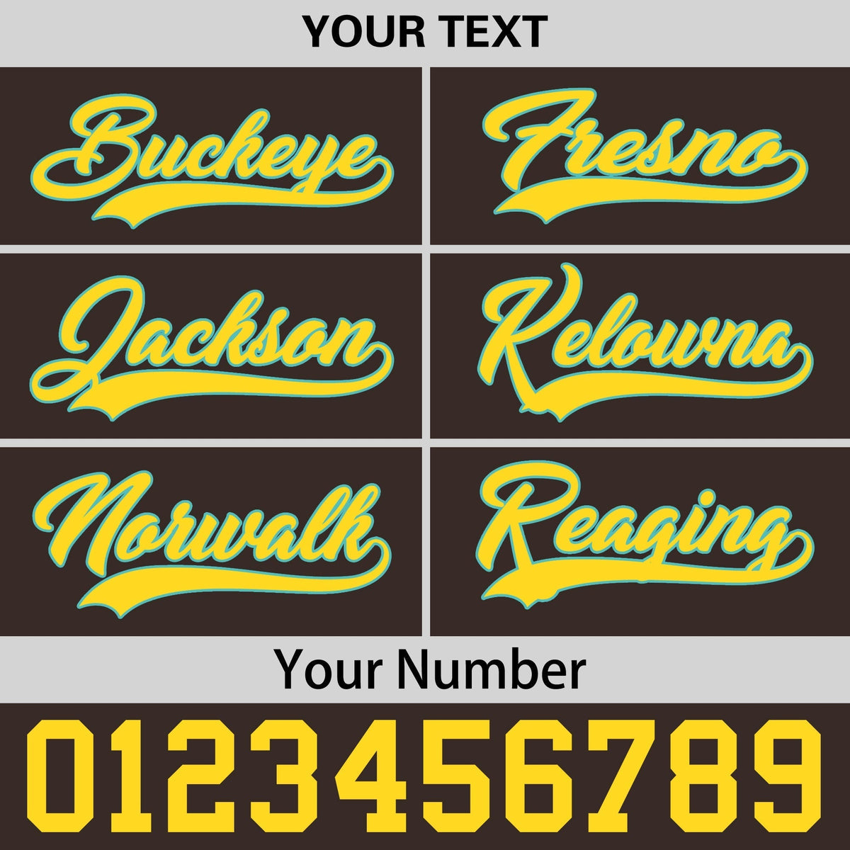 Custom Brown 3D Puff Embroidery Flat Embroidery Casual Sport Baseball Cap