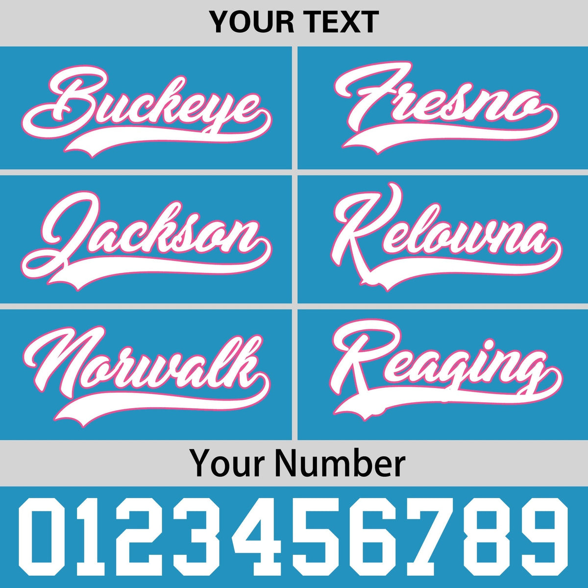 Custom Light Blue 3D Puff Embroidery Flat Embroidery Casual Sport Baseball Cap