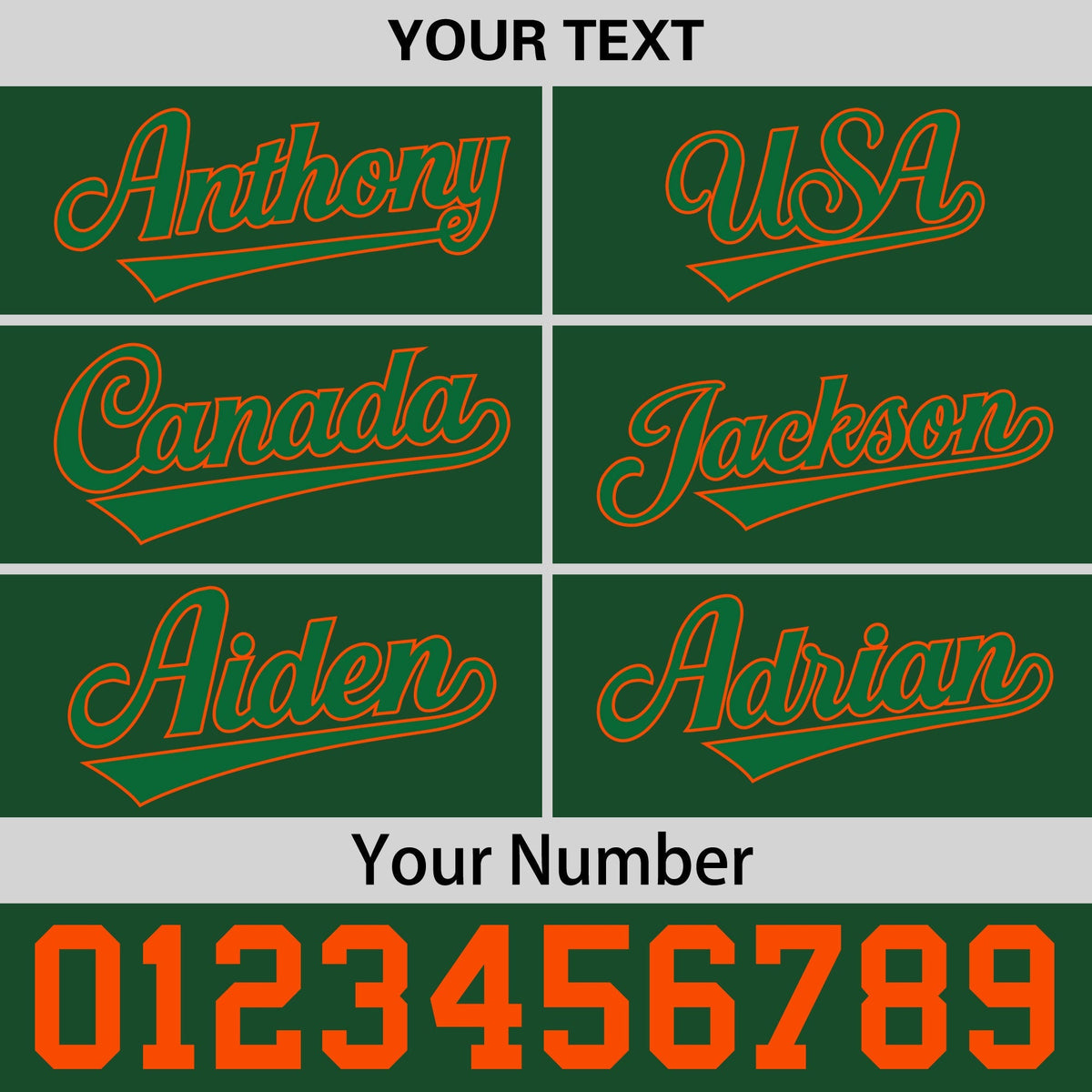 Custom Green 3D Puff Embroidery Flat Embroidery Casual Sport Baseball Cap