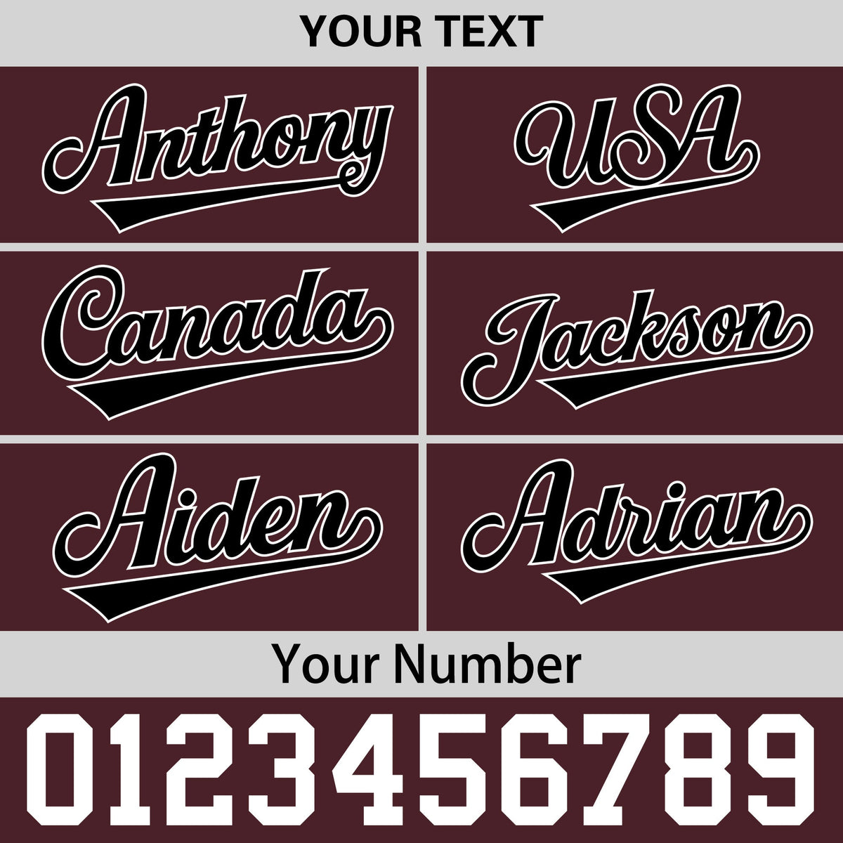 Custom Burgundy 3D Puff Embroidery Flat Embroidery Casual Sport Baseball Cap