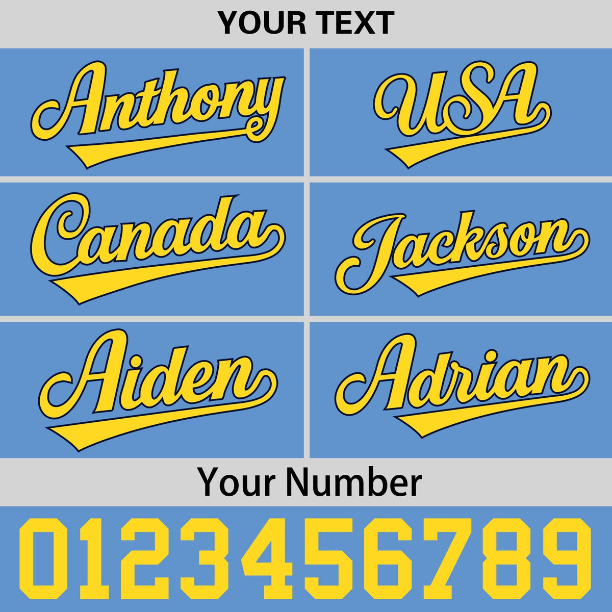 Custom Powder Blue 3D Puff Embroidery Flat Embroidery Casual Sport Baseball Cap