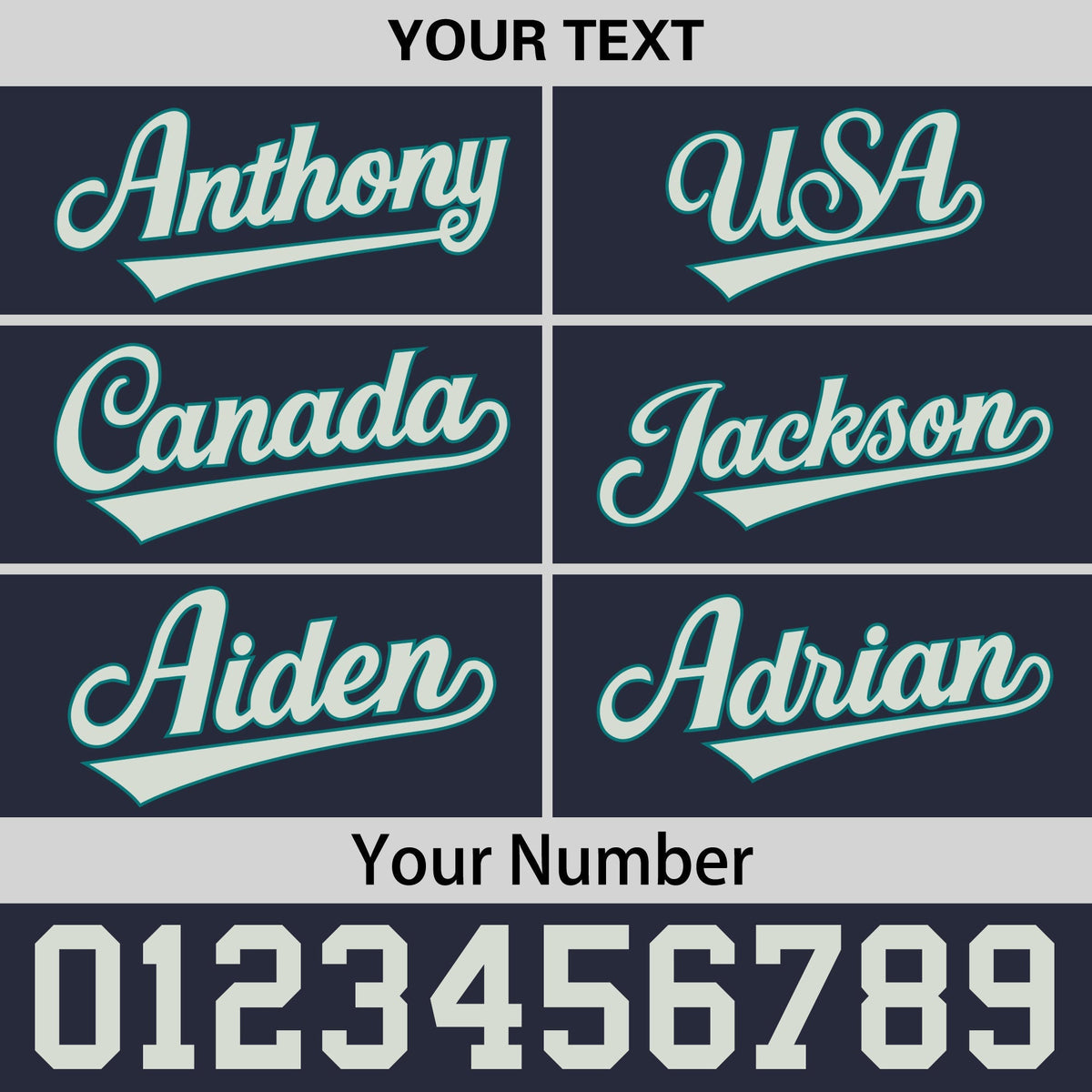 Custom Navy 3D Puff Embroidery Flat Embroidery Casual Sport Baseball Cap