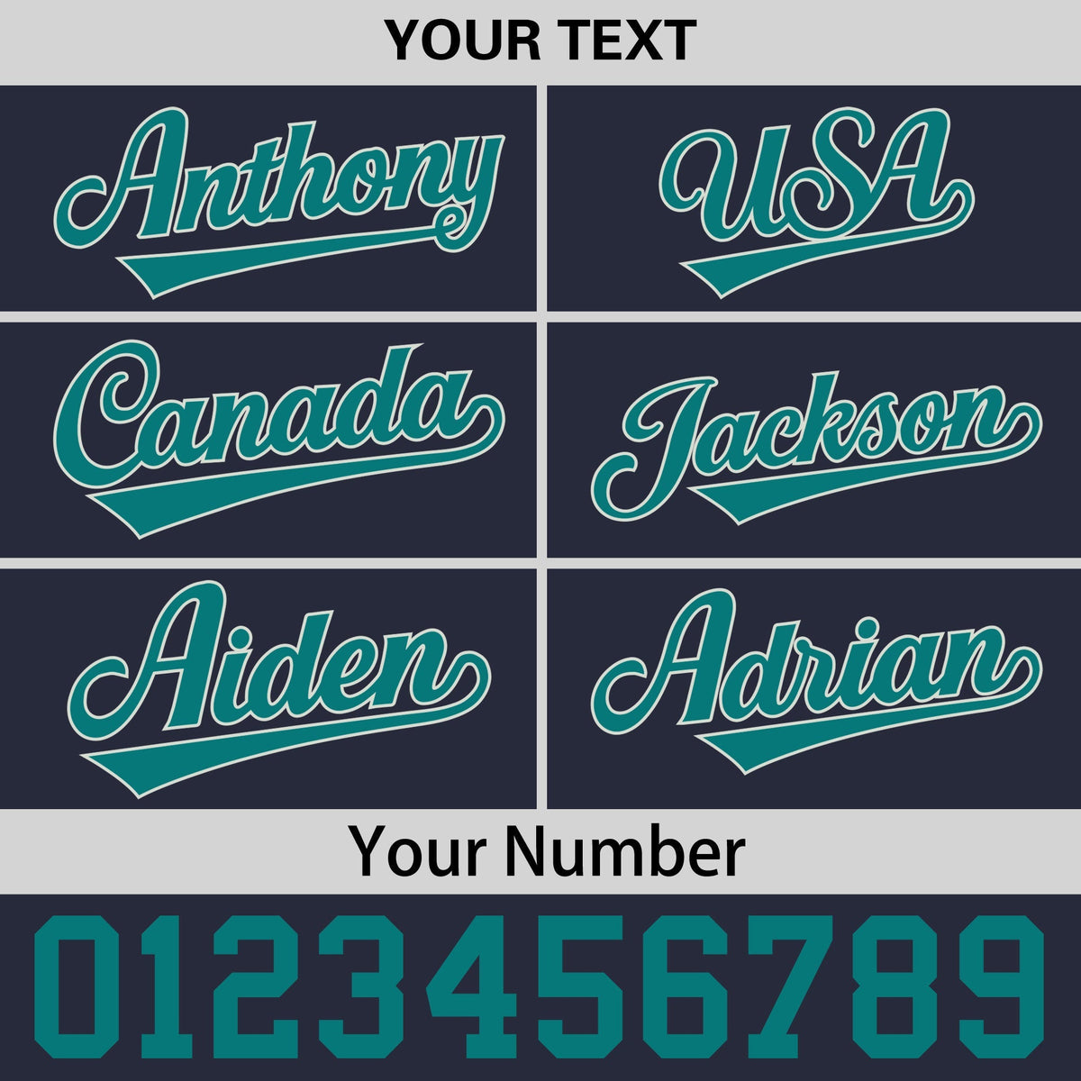 Custom Navy 3D Puff Embroidery Flat Embroidery Casual Sport Baseball Cap