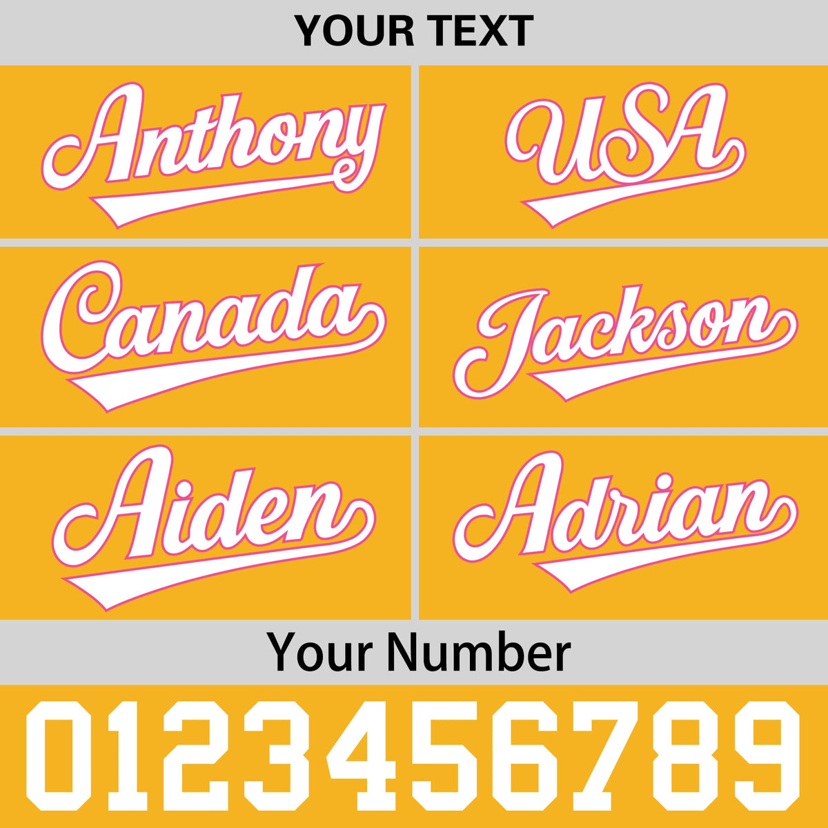 Custom Yellow 3D Puff Embroidery Flat Embroidery Casual Sport Baseball Cap