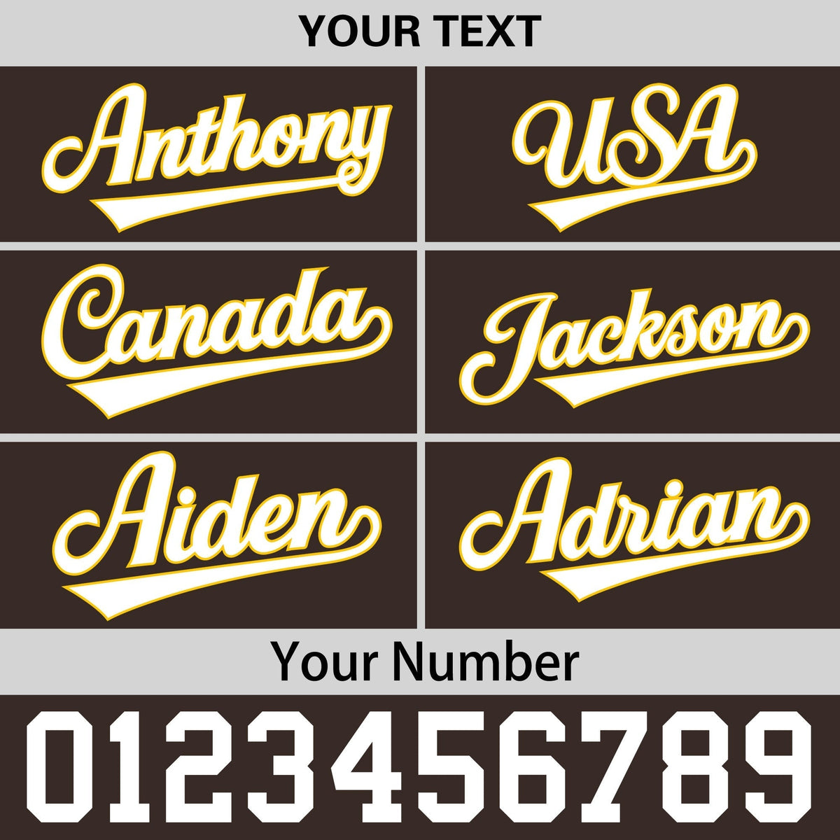 Custom Brown 3D Puff Embroidery Flat Embroidery Casual Sport Baseball Cap