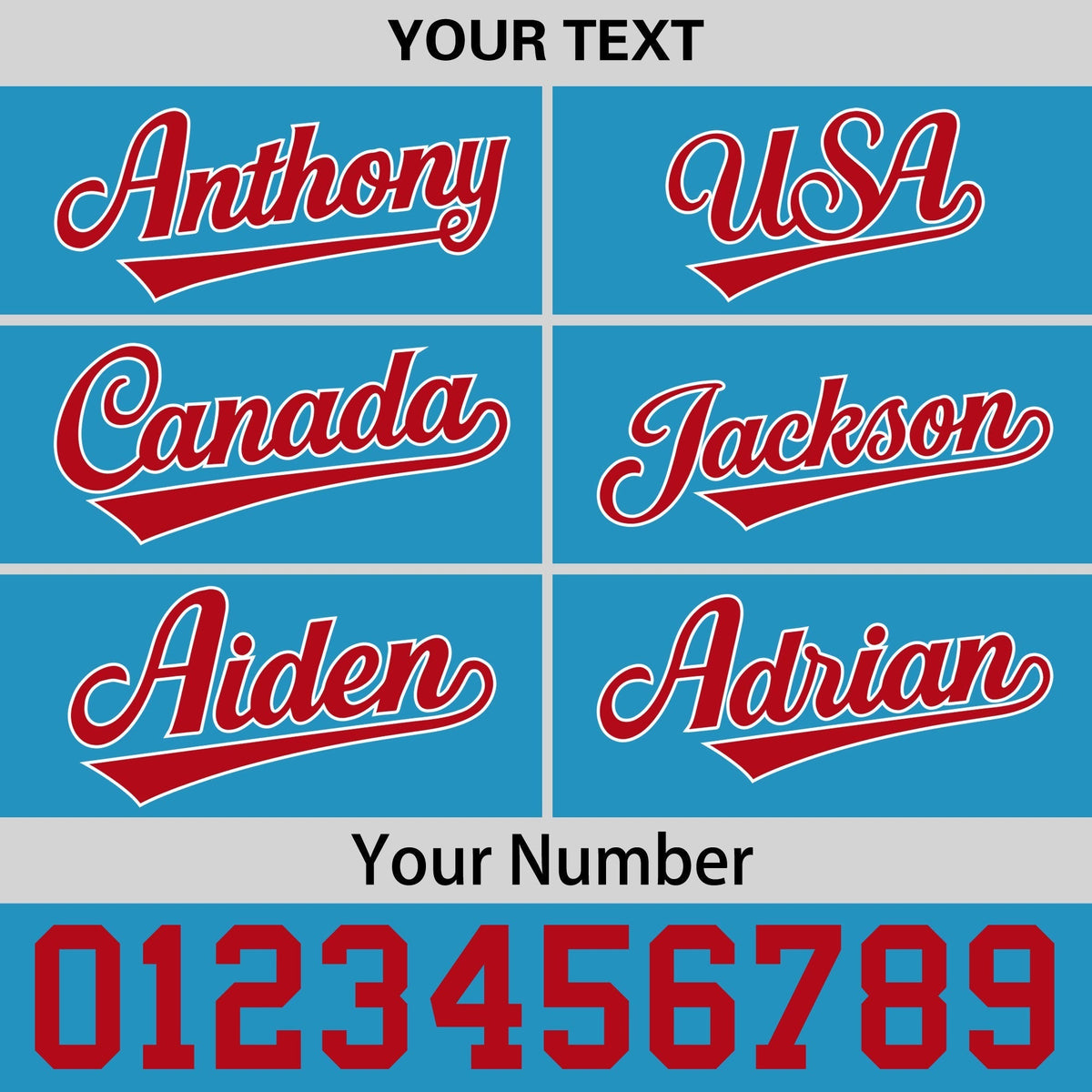 Custom Light Blue 3D Puff Embroidery Flat Embroidery Casual Sport Baseball Cap