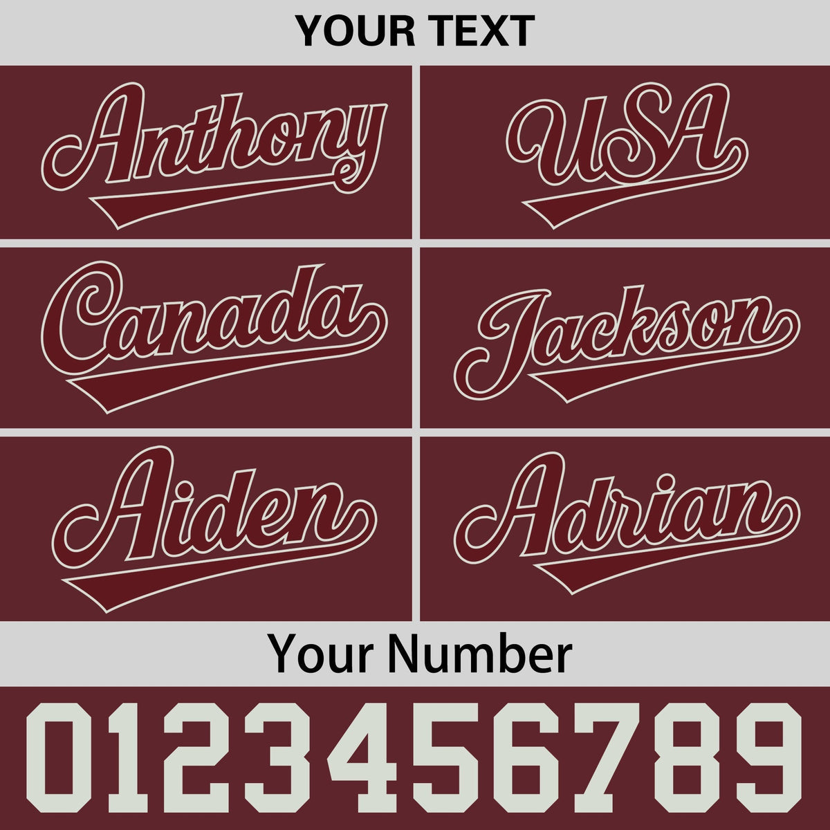 Custom Maroon 3D Puff Embroidery Flat Embroidery Casual Sport Baseball Cap