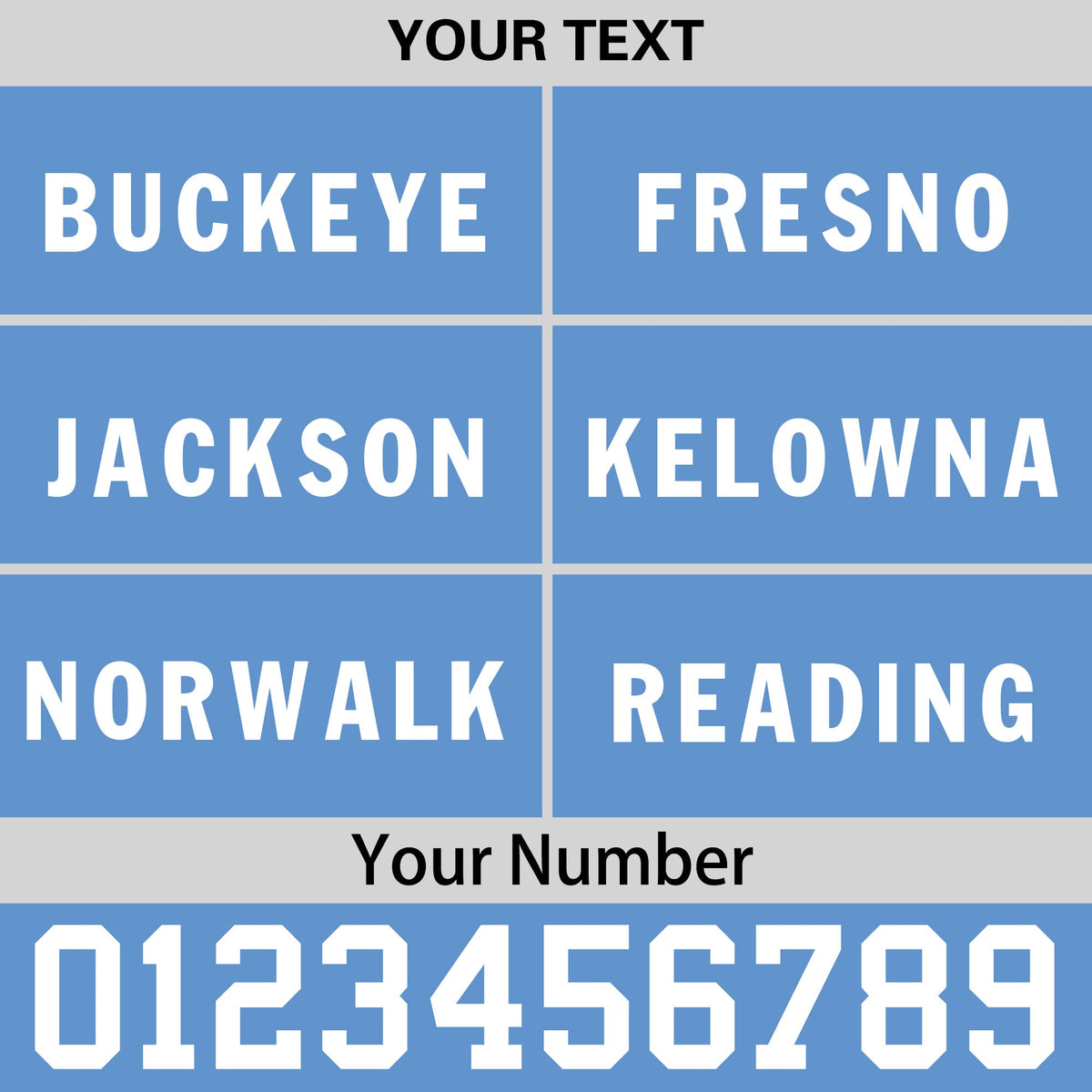 Custom Powder Blue 3D Puff Embroidery Flat Embroidery Casual Sport Baseball Cap