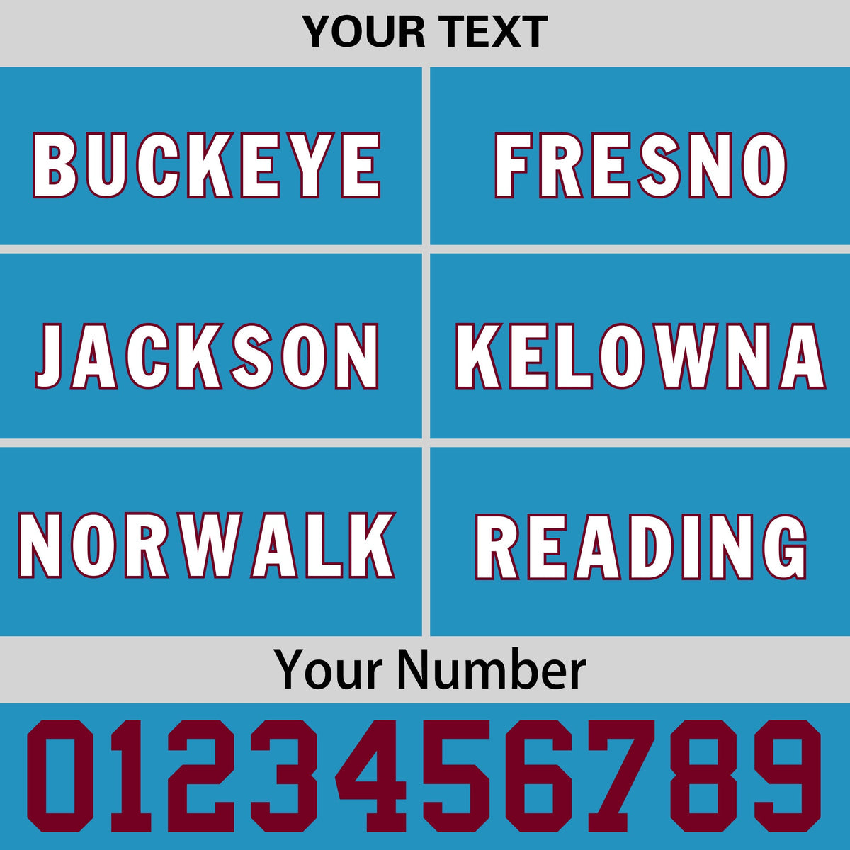 Custom Light Blue 3D Puff Embroidery Flat Embroidery Casual Sport Baseball Cap