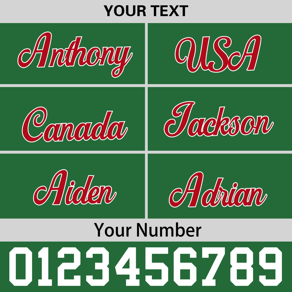 Custom Kelly Green Red 3D Puff Embroidery Flat Embroidery Casual Sport Baseball Cap