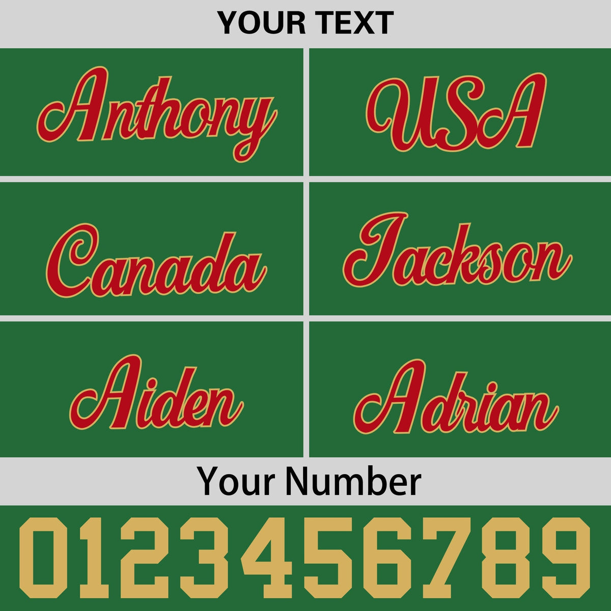 Custom Kelly Green Red 3D Puff Embroidery Flat Embroidery Casual Sport Baseball Cap