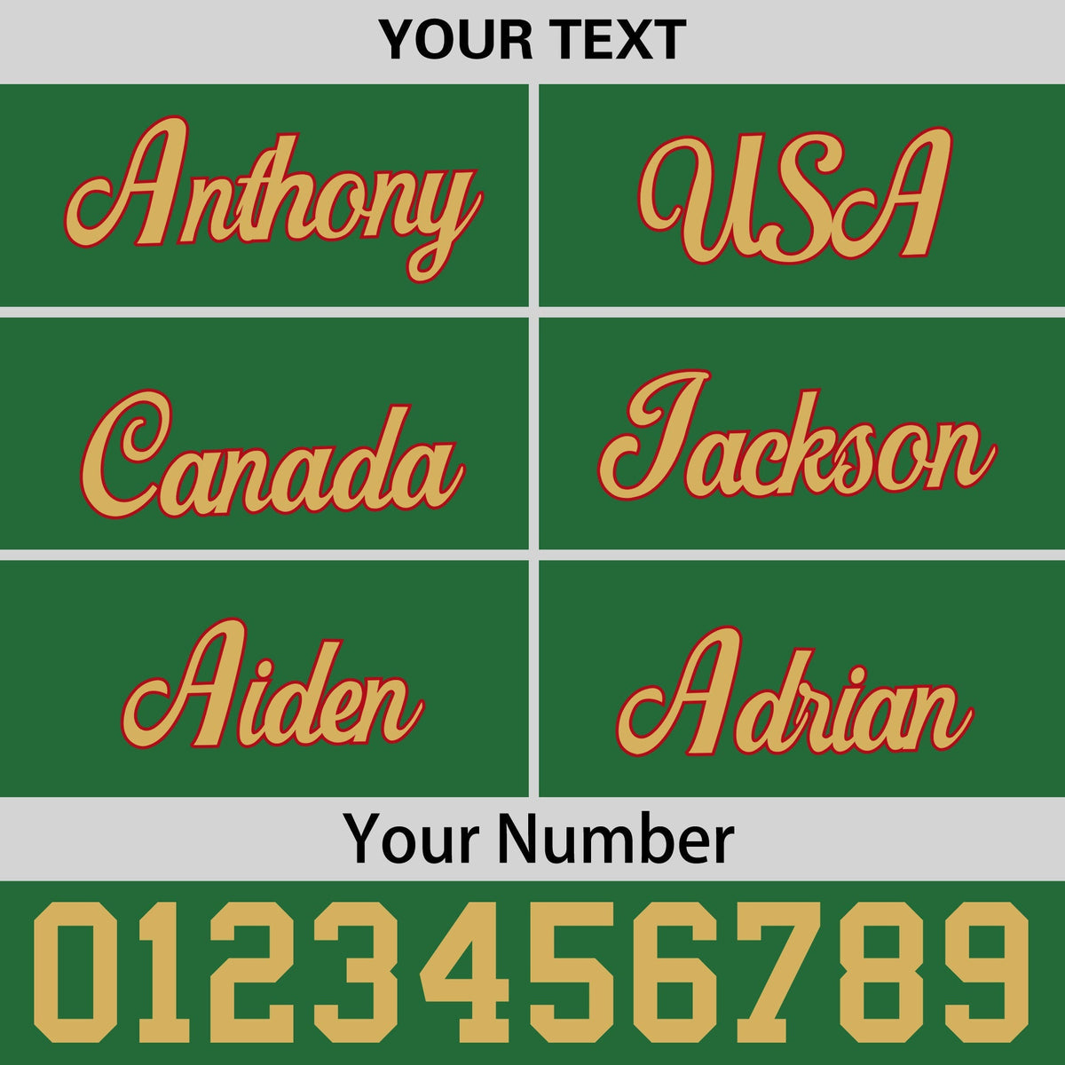 Custom Kelly Green Red 3D Puff Embroidery Flat Embroidery Casual Sport Baseball Cap