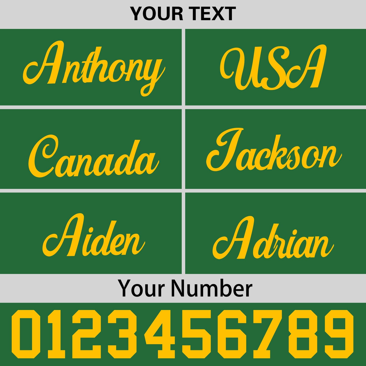 Custom Kelly Green Gold 3D Puff Embroidery Flat Embroidery Casual Sport Baseball Cap