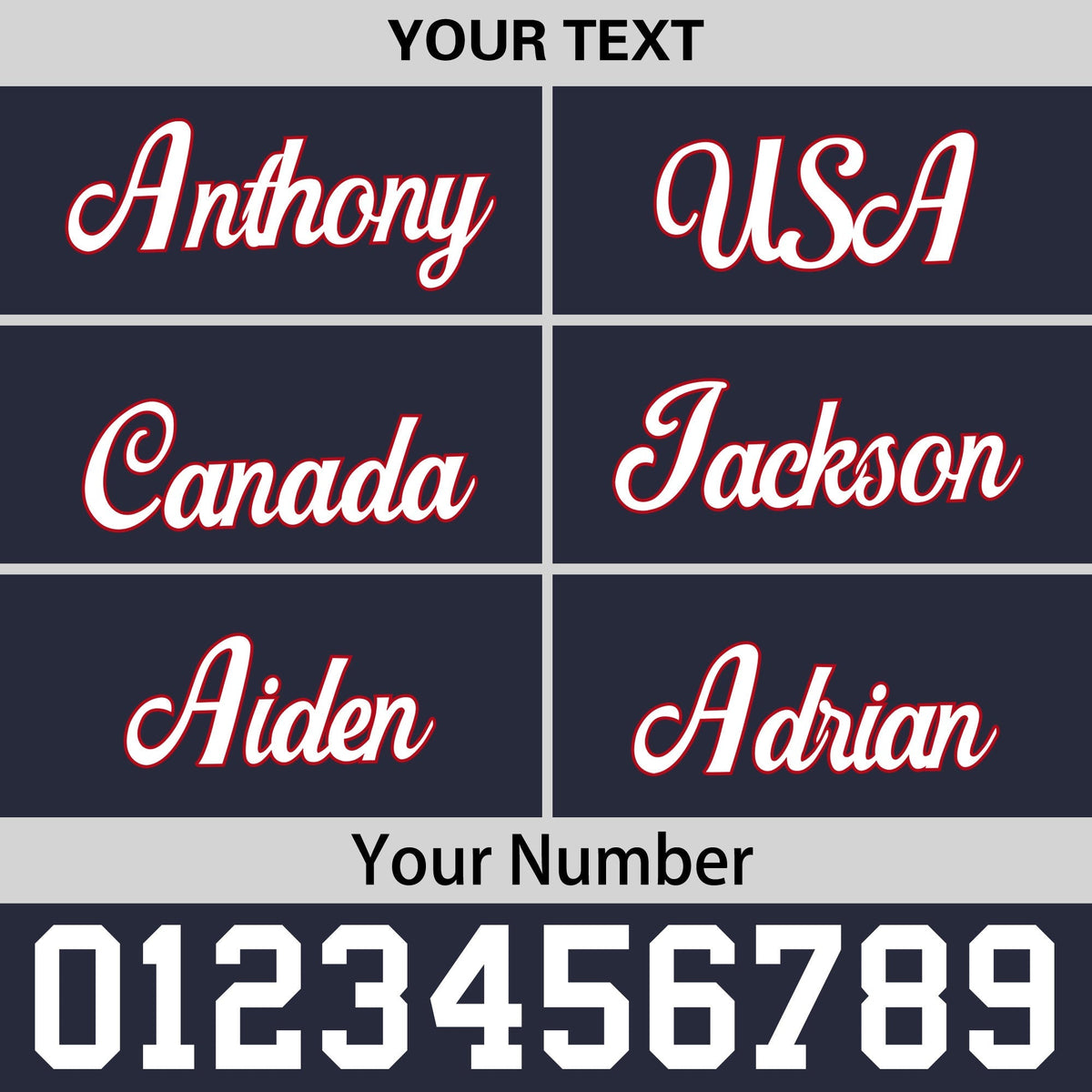 Custom Navy Red 3D Puff Embroidery Flat Embroidery Casual Sport Baseball Cap