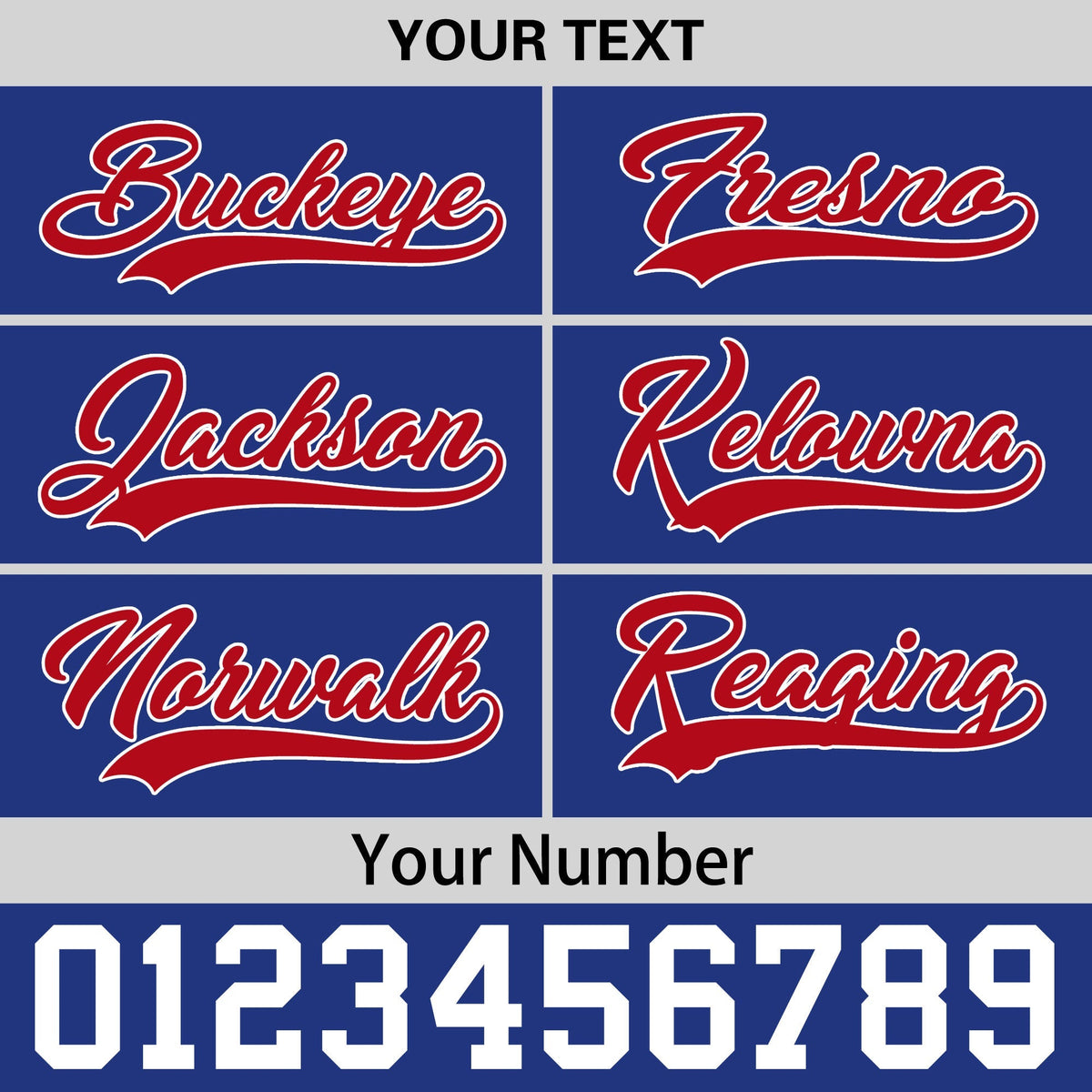 Custom Royal Blue Red 3D Puff Embroidery Flat Embroidery Casual Sport Baseball Cap