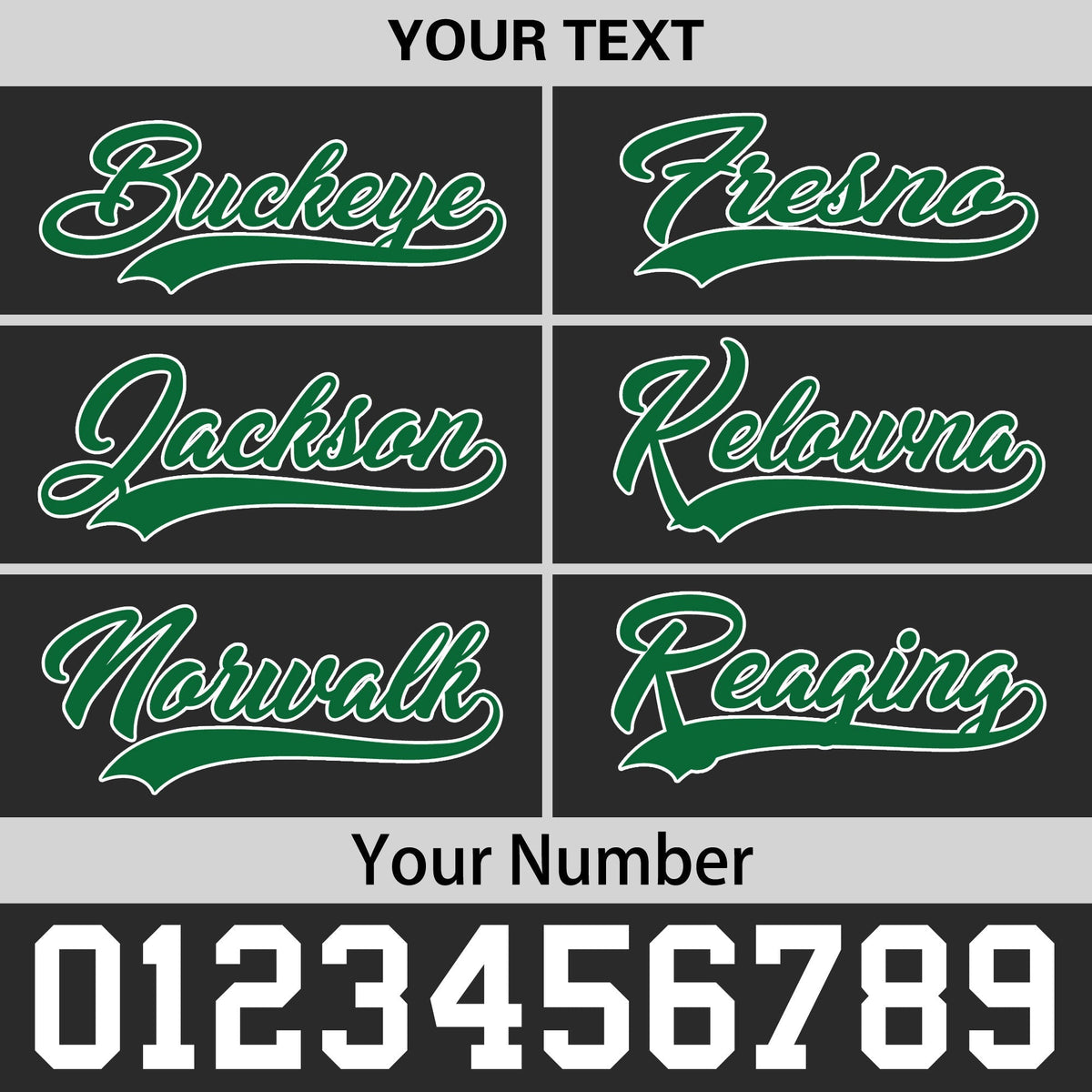 Custom Black Kelly Green 3D Puff Embroidery Flat Embroidery Casual Sport Baseball Cap