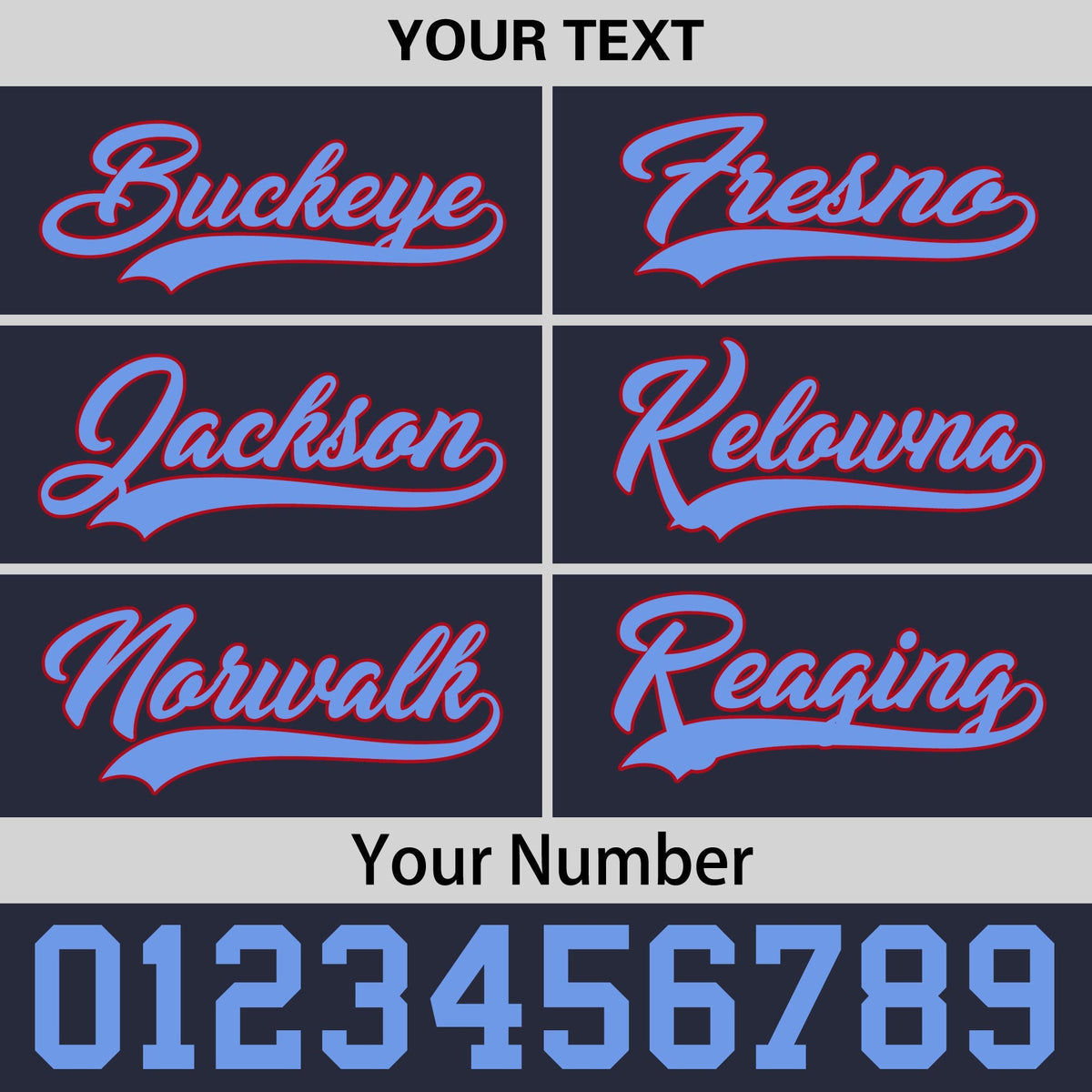 Custom Navy Red 3D Puff Embroidery Flat Embroidery Casual Sport Baseball Cap