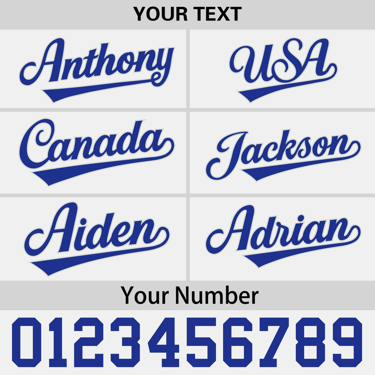 Custom White Royal Blue 153D Puff Embroidery Flat Embroidery Casual Sport Baseball Cap